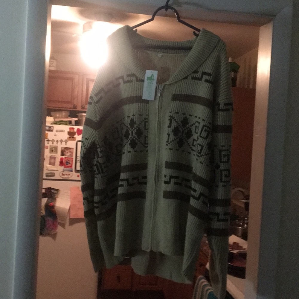 The Big Lebowski- Dude Zip Up Costume Cardigan